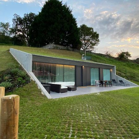 La Casa De Hierba - Casa De Campo De Diseno Con Jardin Y Wifi Cerca De Las Playas De Llanes Exterior foto