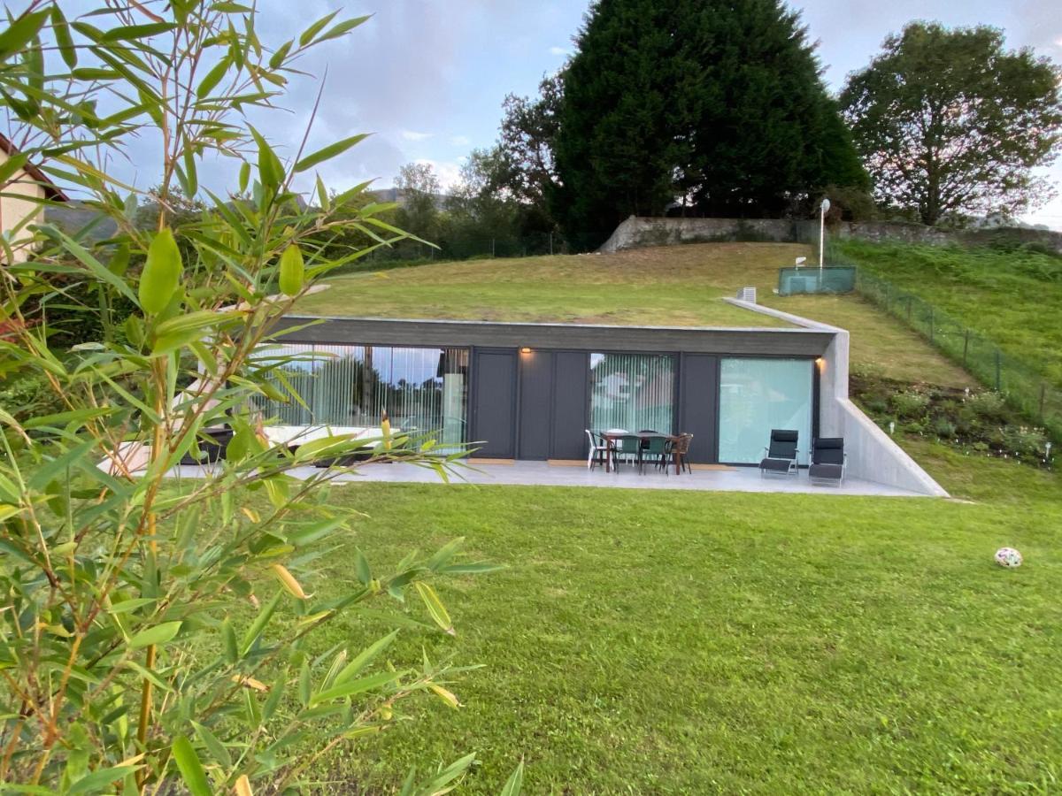 La Casa De Hierba - Casa De Campo De Diseno Con Jardin Y Wifi Cerca De Las Playas De Llanes Exterior foto