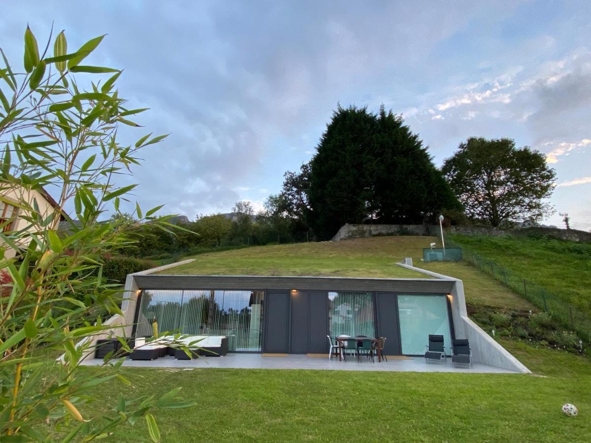 La Casa De Hierba - Casa De Campo De Diseno Con Jardin Y Wifi Cerca De Las Playas De Llanes Exterior foto